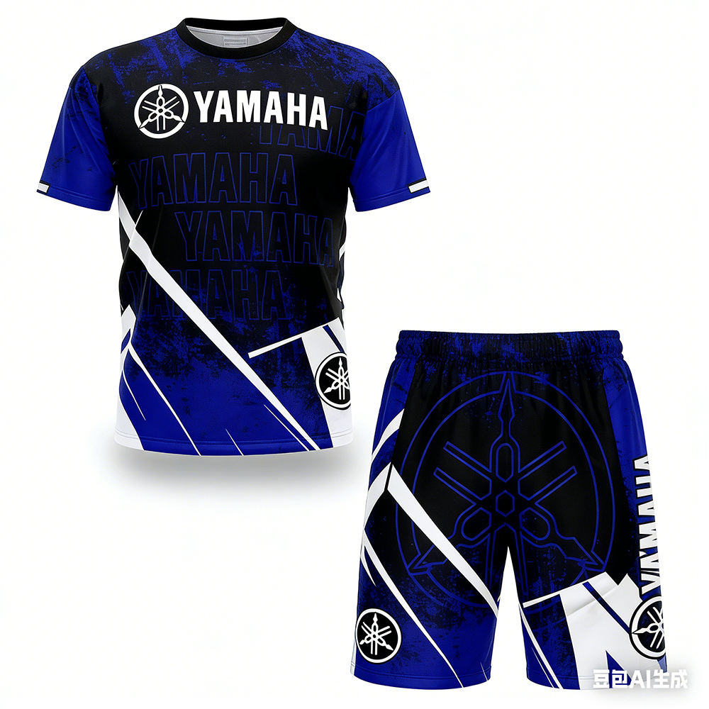 Summer Clothing For Women - New Summer YAMAHA Men Women Motorcycle