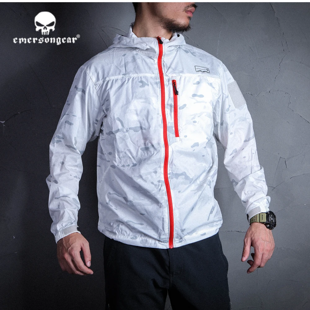 Yours Clothing Summer Jackets - Emersongear Skin Jacket Sun Proof Windliner