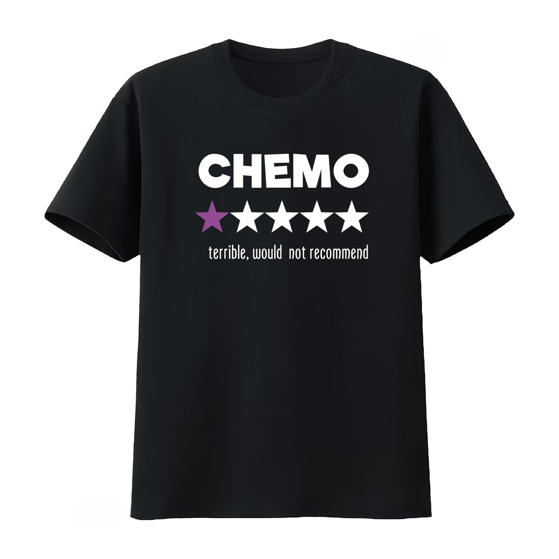 Summer Clothing Recommendations - Funny Chemo T Shirt with Star