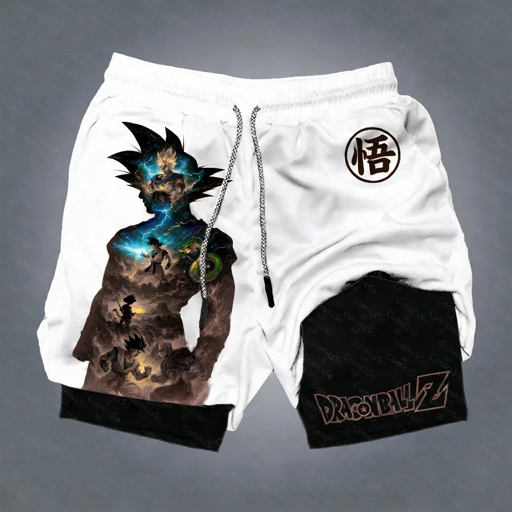 Summer Clothing Layering - Y2k Dragon Ball Goku Anime Men's