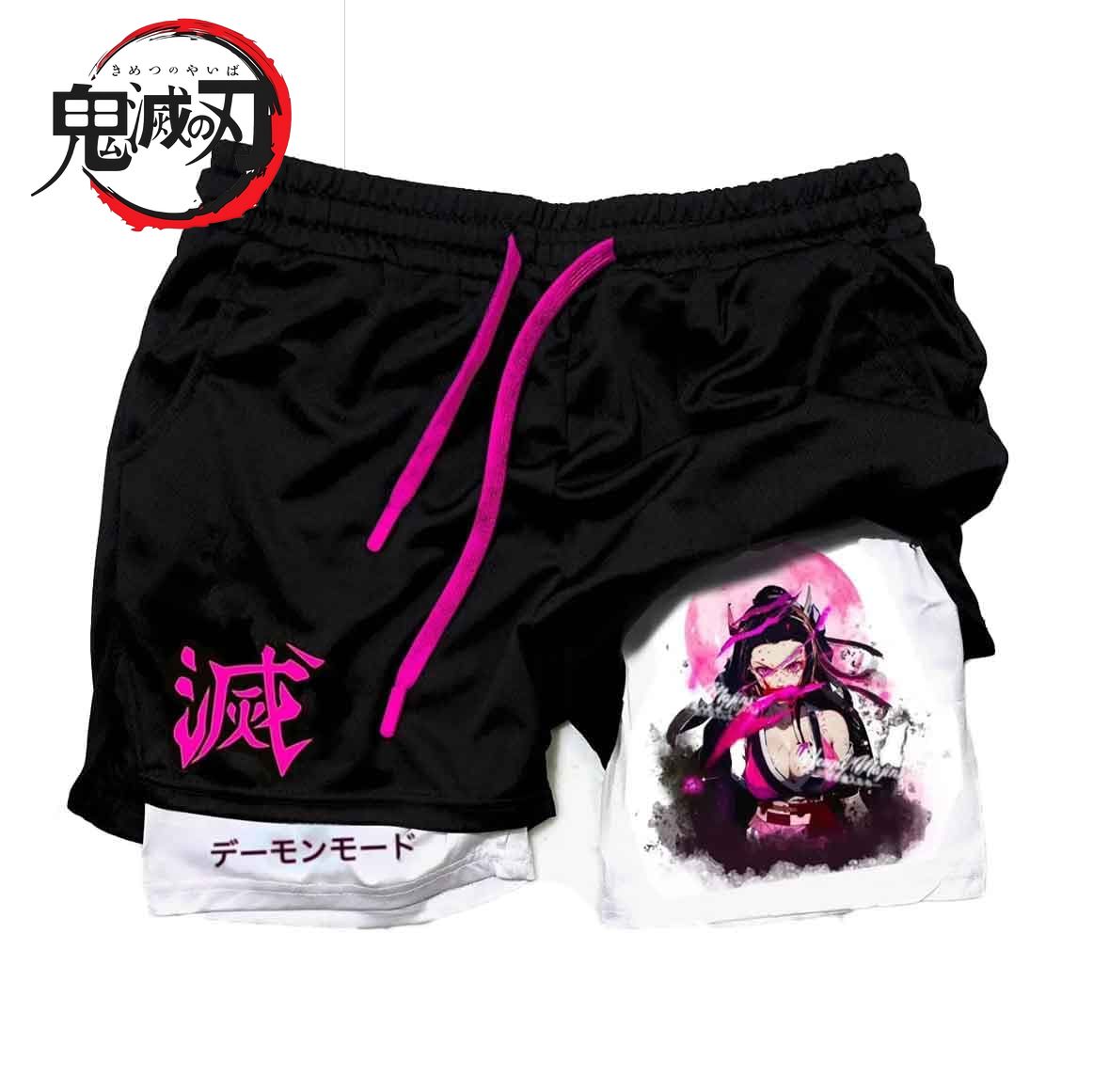 Japenese Anime Y2k Shorts Man  - Summer Clothing Layering のレビューと価格
