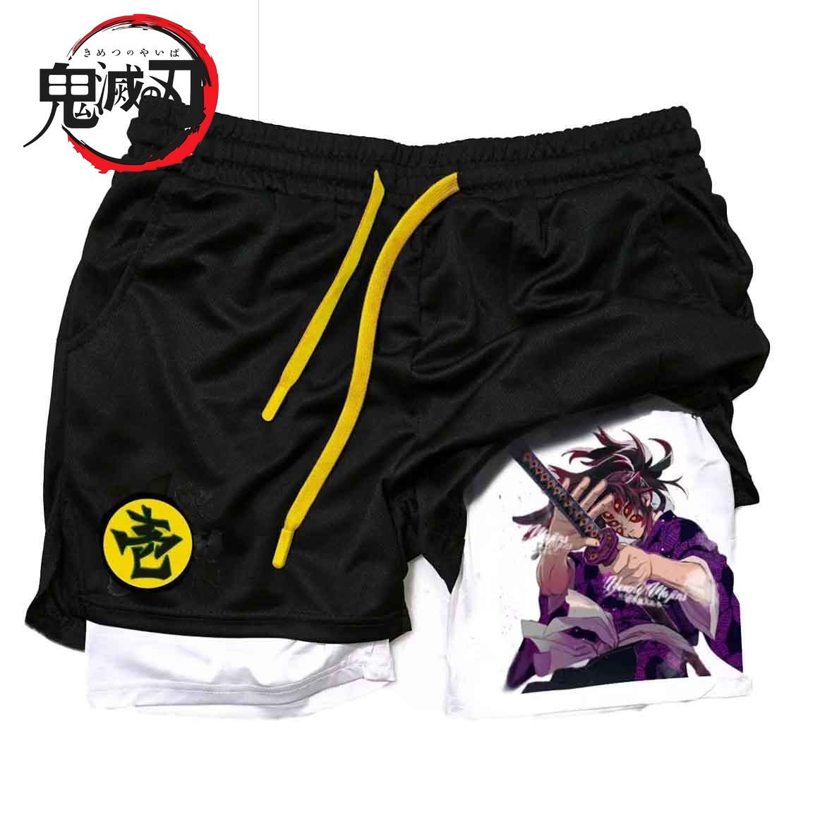 Japenese Anime Y2k Shorts Man  - Summer Clothing Layering のレビューと価格