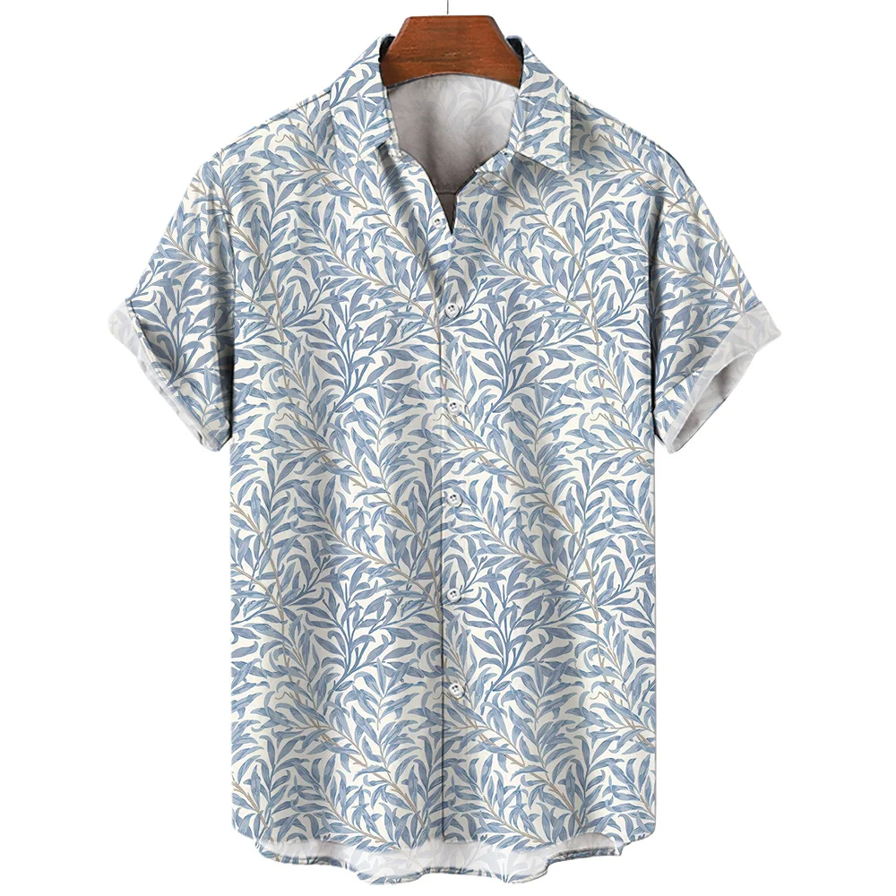 Men's Shirt Tropical plant 3D  - Summer Clothing Beach のレビューと価格