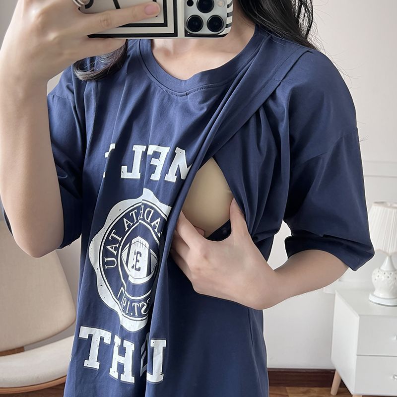 Nursing Dress Pregnant Breastf - Summer Clothing For Women のレビューと価格