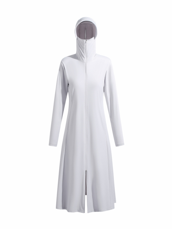 Long Lightweight Loose Ice Sil - Summer Uv Clothing のレビューと価格