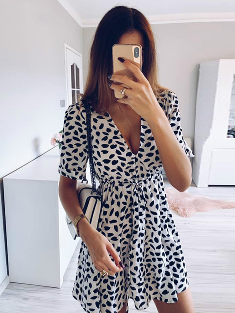 White Sand Spot Mini Summer  W - Zara Summer Clothing For Women のレビューと価格