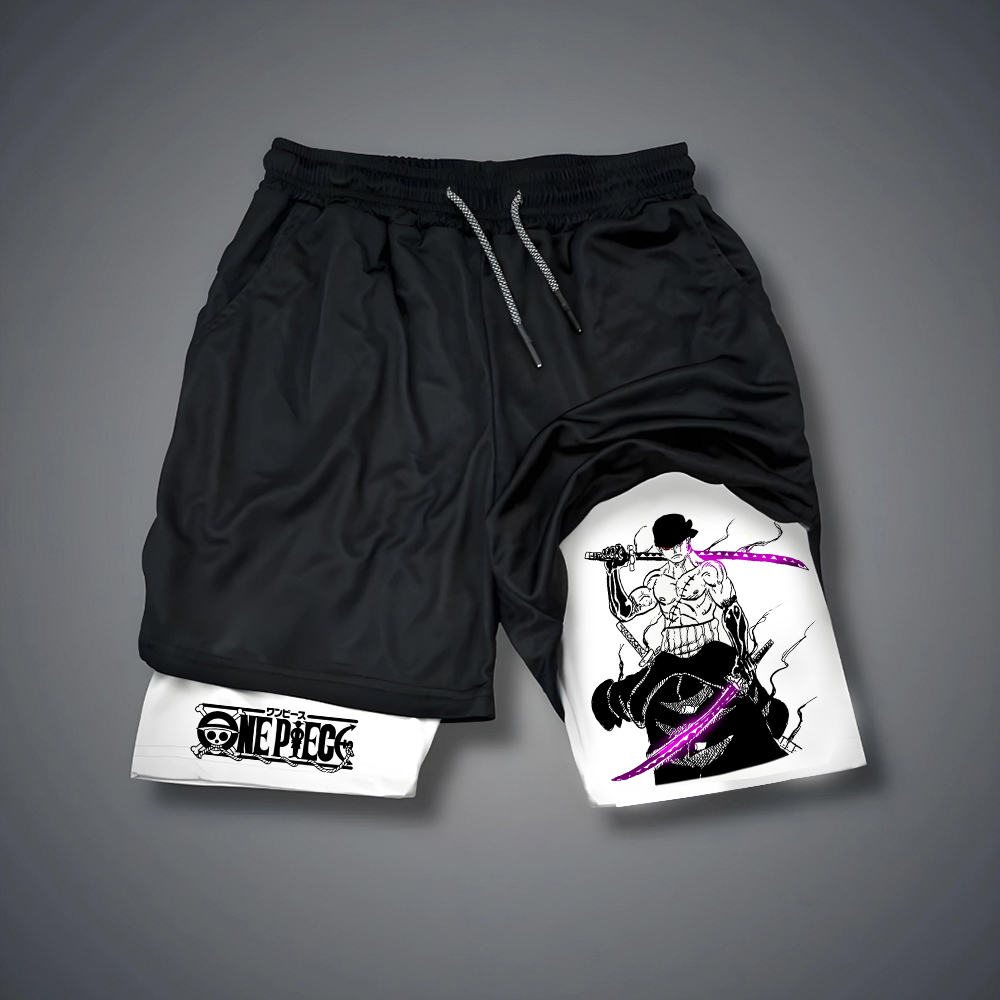 One Piece Men's Shorts Double  - Summer Clothing Layering のレビューと価格