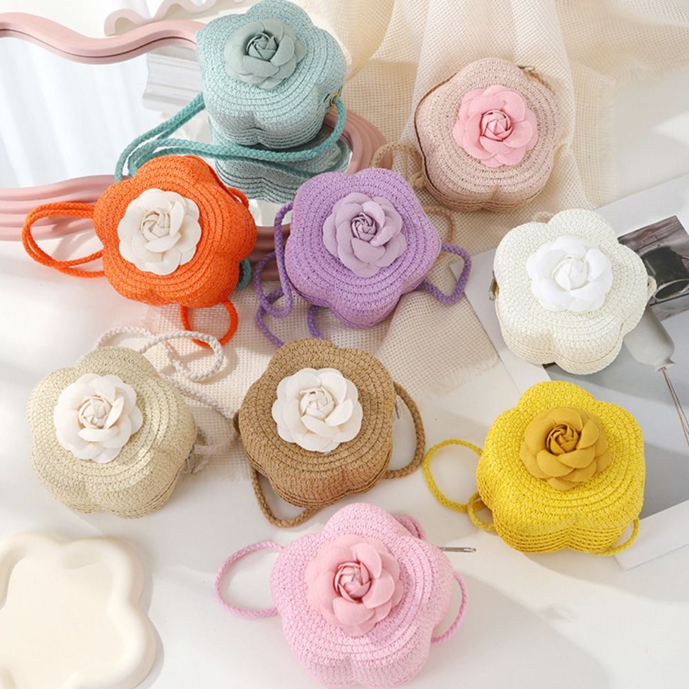 Children's Straw Small Shoulde - Beach Bag Straw のレビューと価格