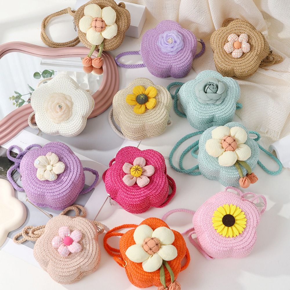 Children's Straw Small Shoulde - Beach Bag Straw のレビューと価格