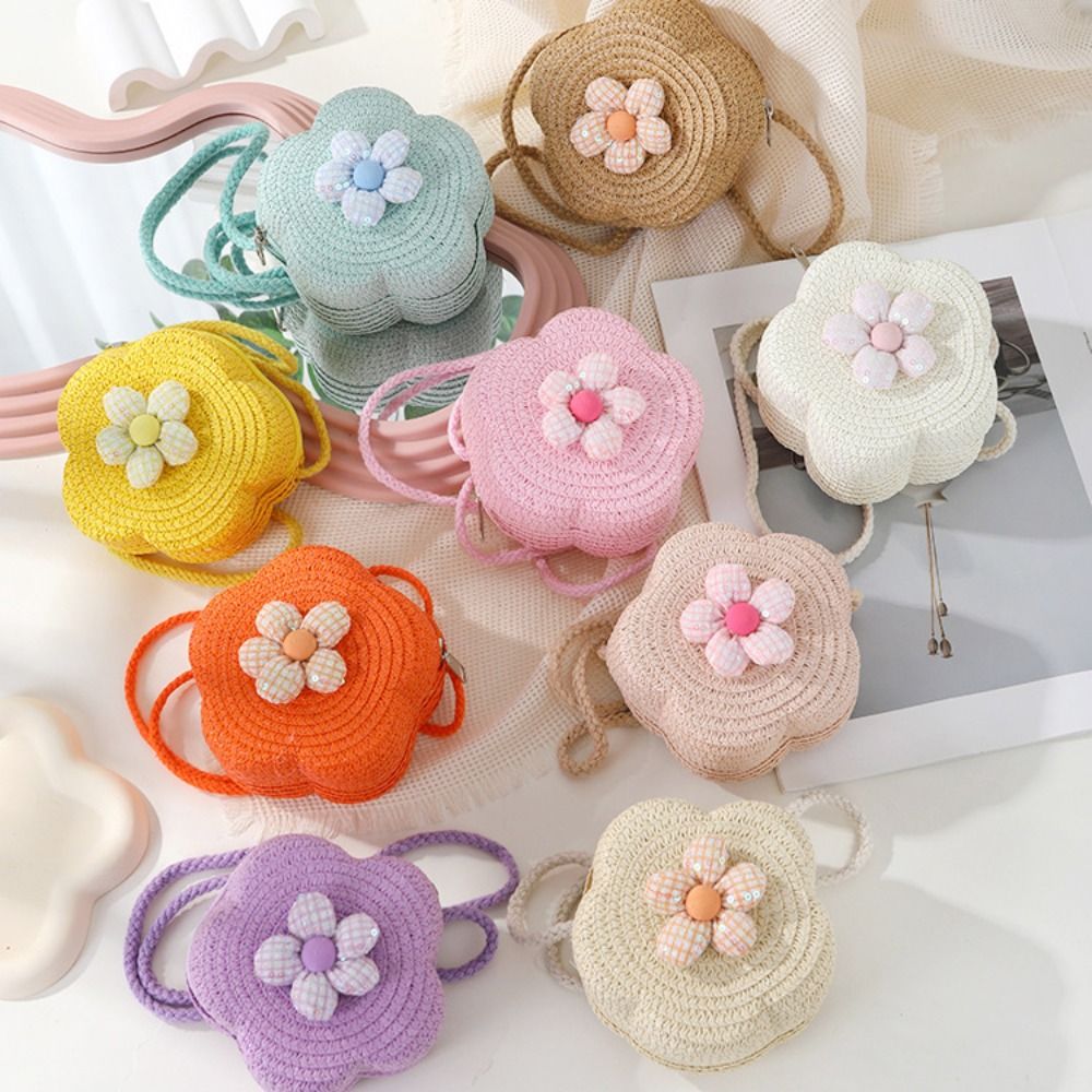 Children's Straw Small Shoulde - Beach Bag Straw のレビューと価格