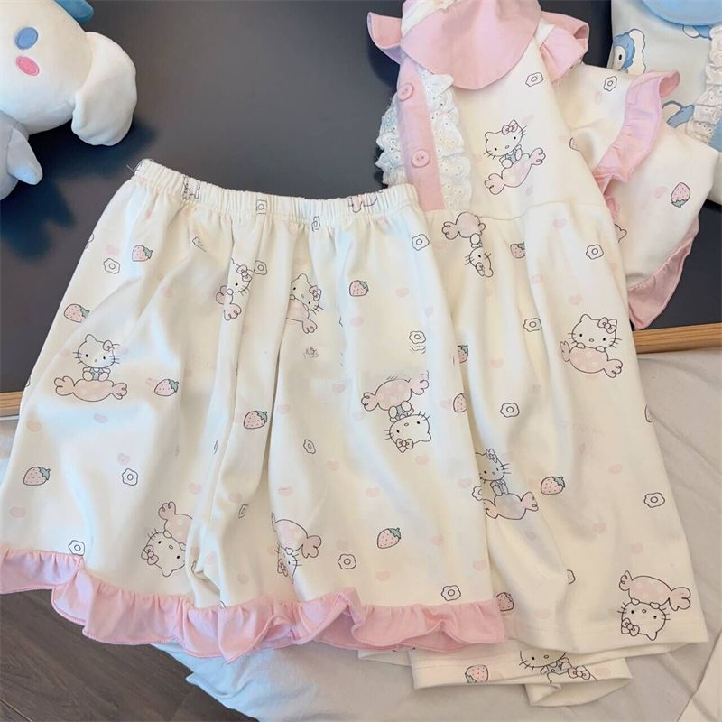 Pajamas for Women Hello Kitty  - Summer Clothes のレビューと価格