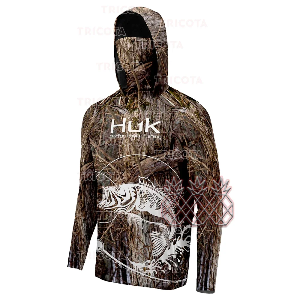 HUK Fishing Clothes Camouflage - Rash Guard Long Sleeve のレビューと価格