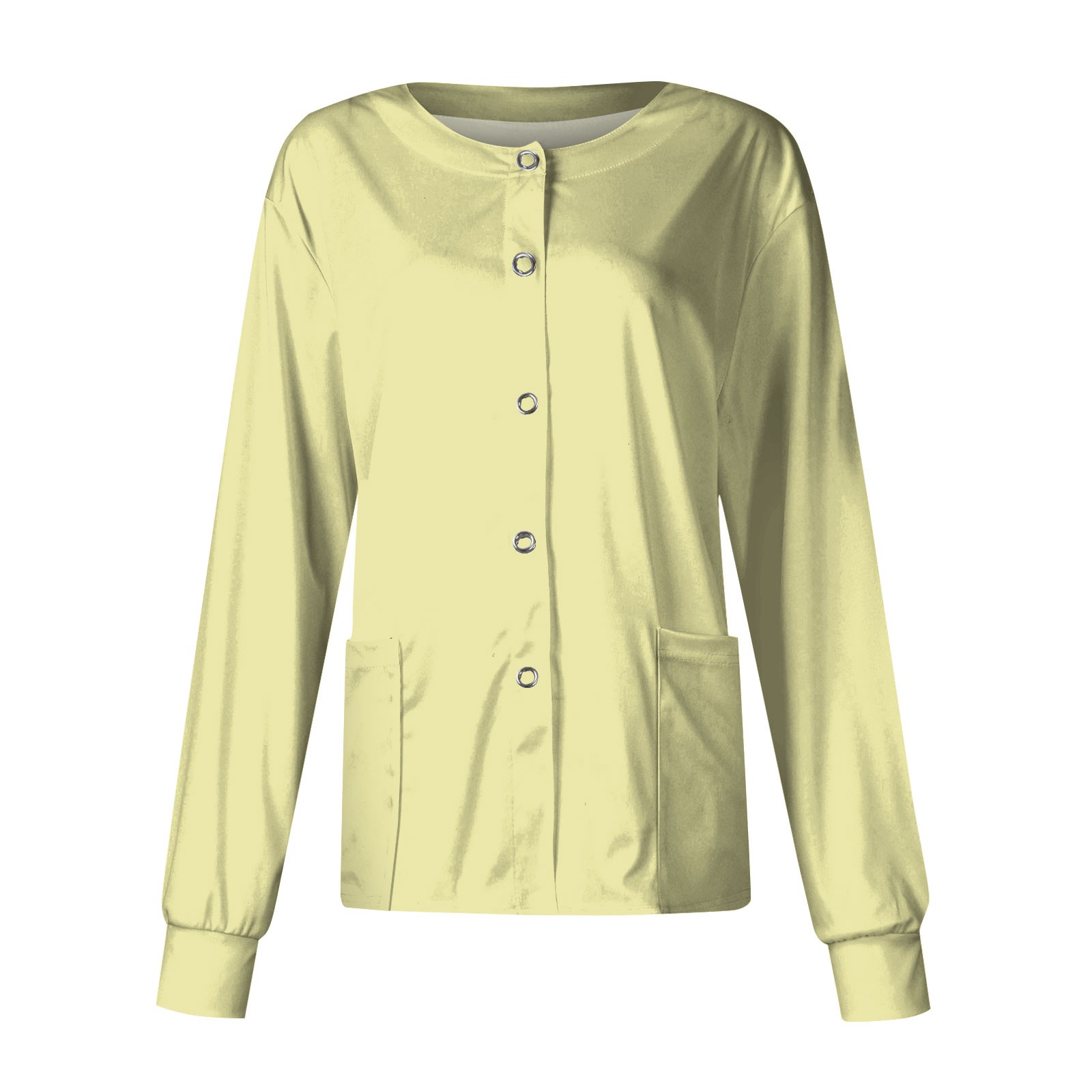 Women Long Sleeve Pocket Worki - Rash Guard Long Sleeve のレビューと価格