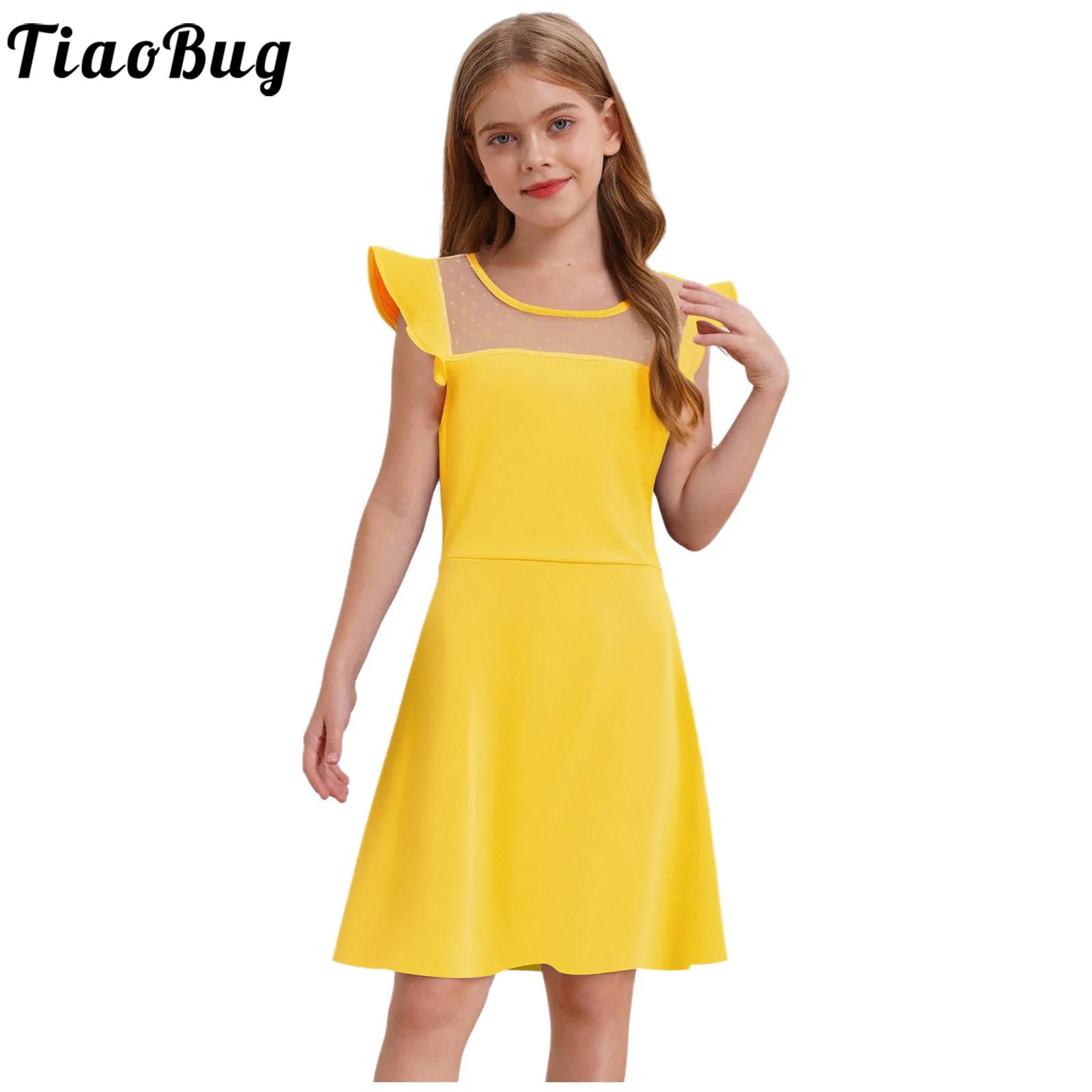 Teen Girls Summer Dress Ruffle - Summer Clothing For Teen Girls のレビューと価格