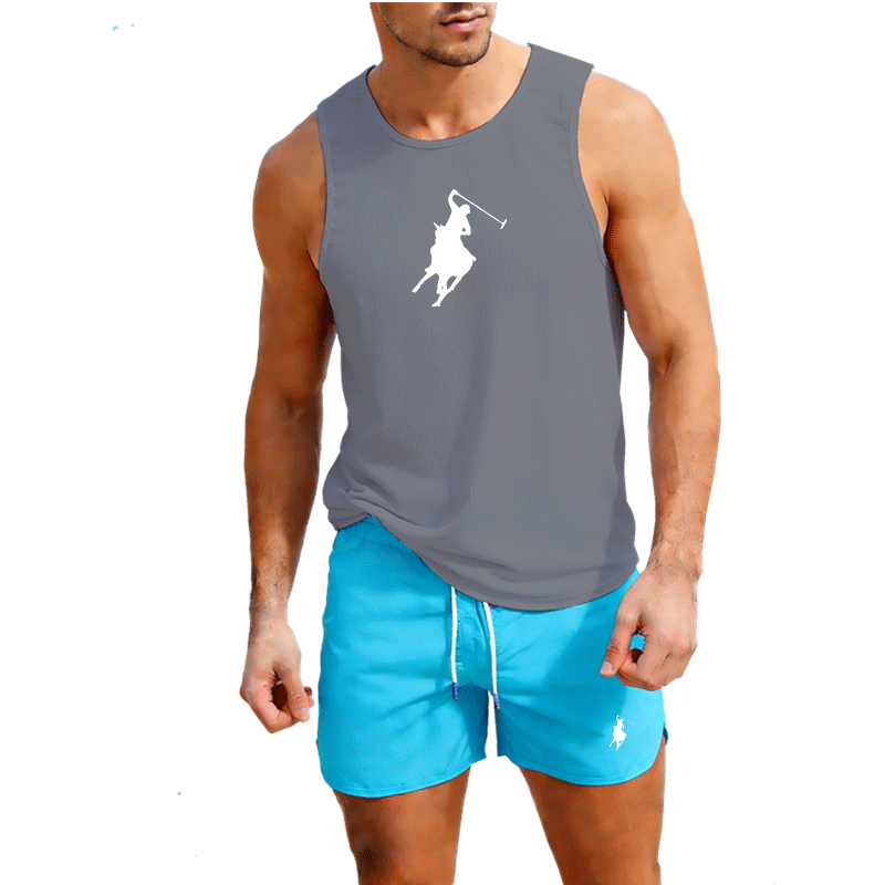European Men Summer Vest and S - Summer Clothes のレビューと価格