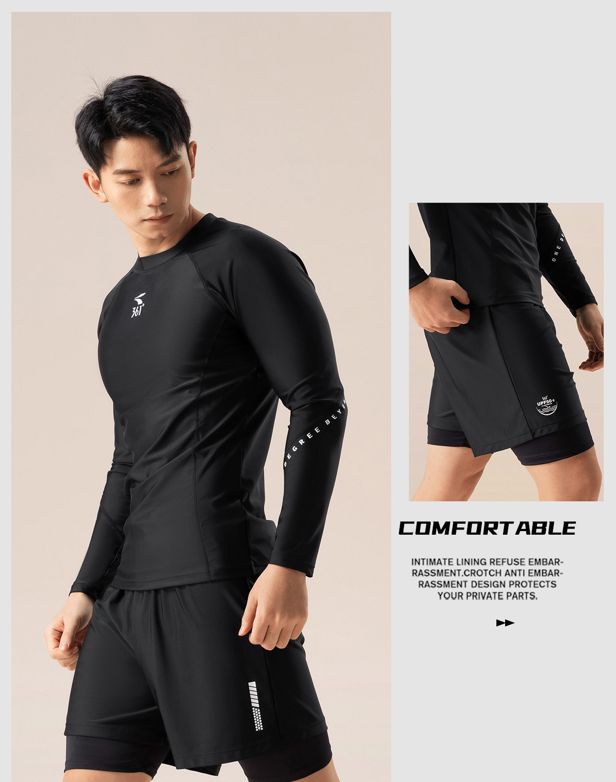 361Men Professional Long Sleev - Rash Guard Long Sleeve のレビューと価格