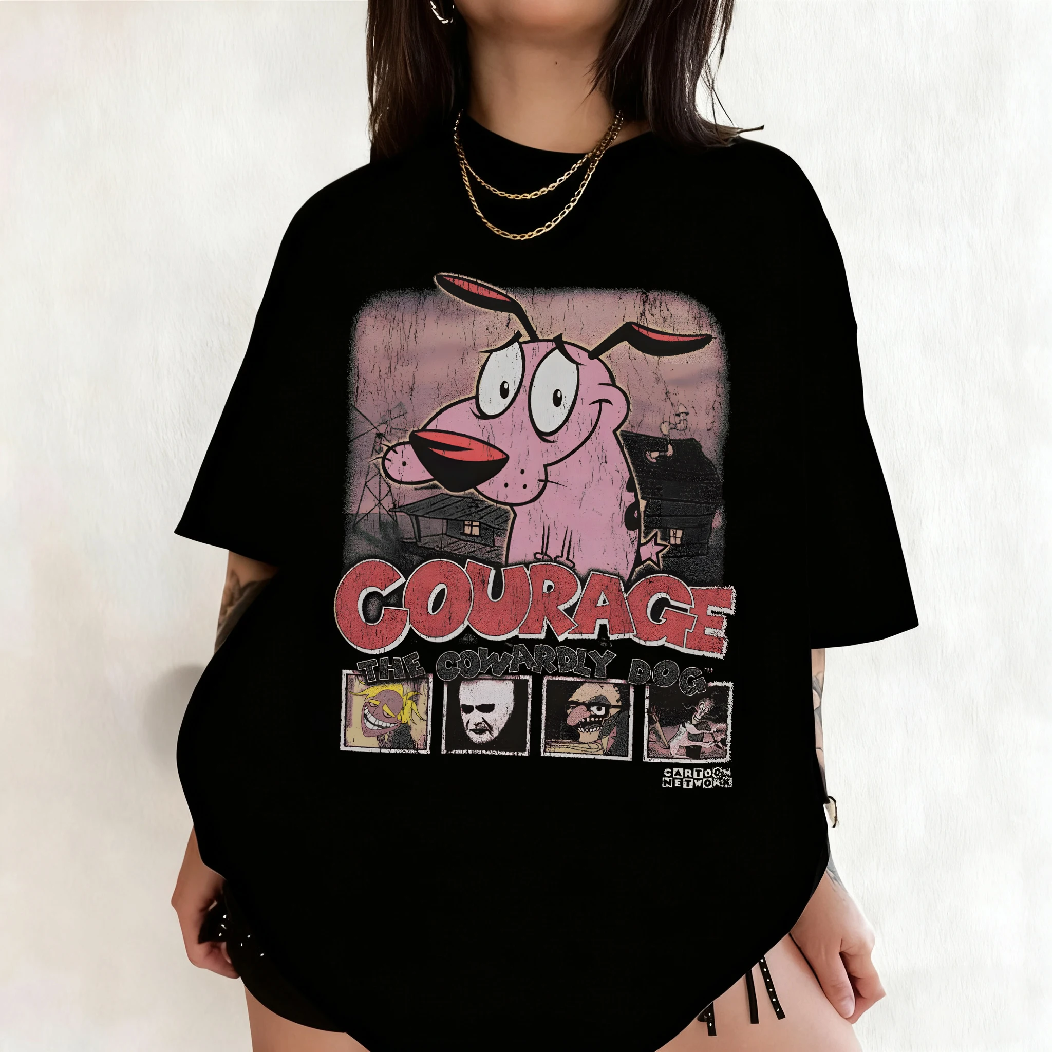 Summer Vintage Courage The Cow - Summer Clothing For Women のレビューと価格