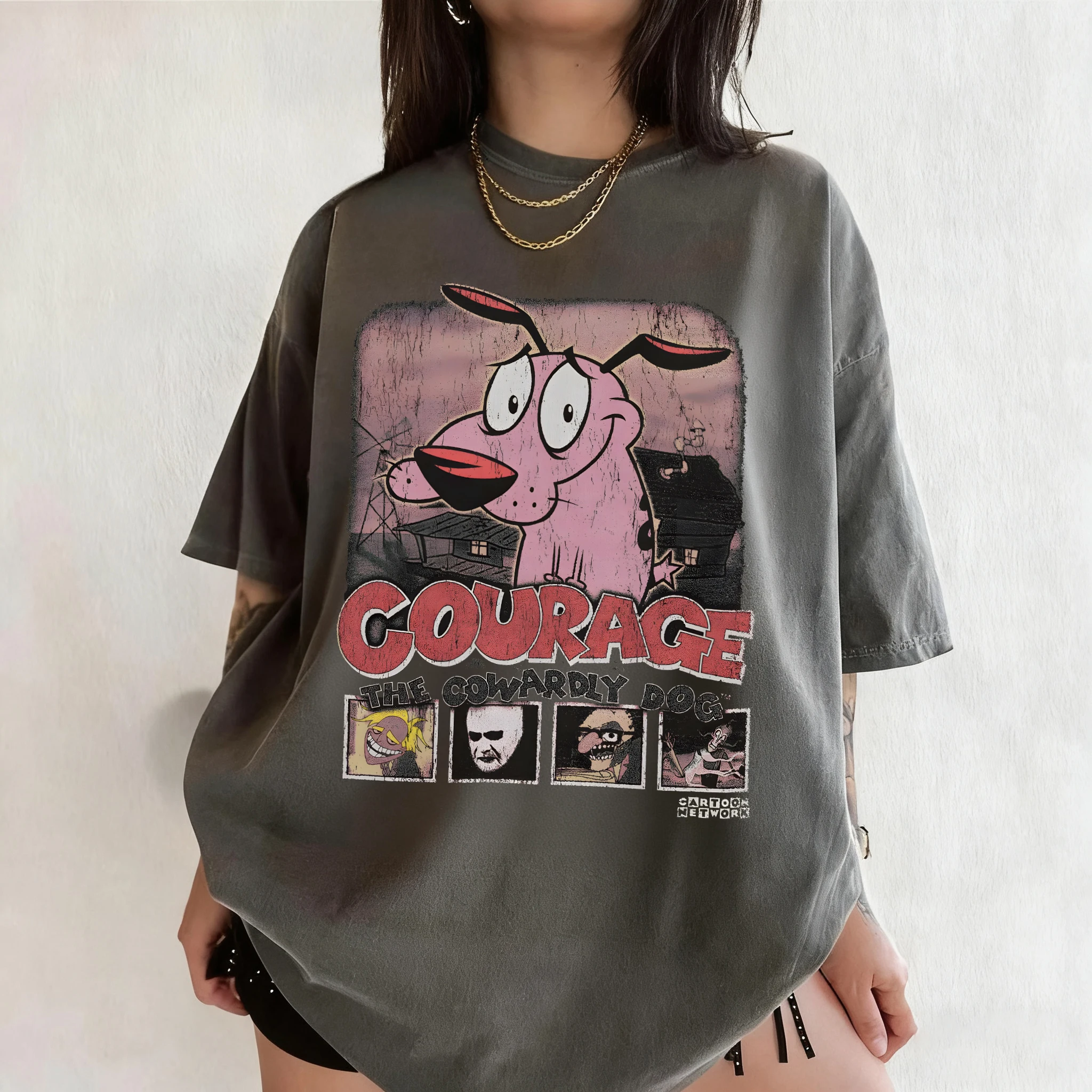 Summer Vintage Courage The Cow - Summer Clothing For Women のレビューと価格