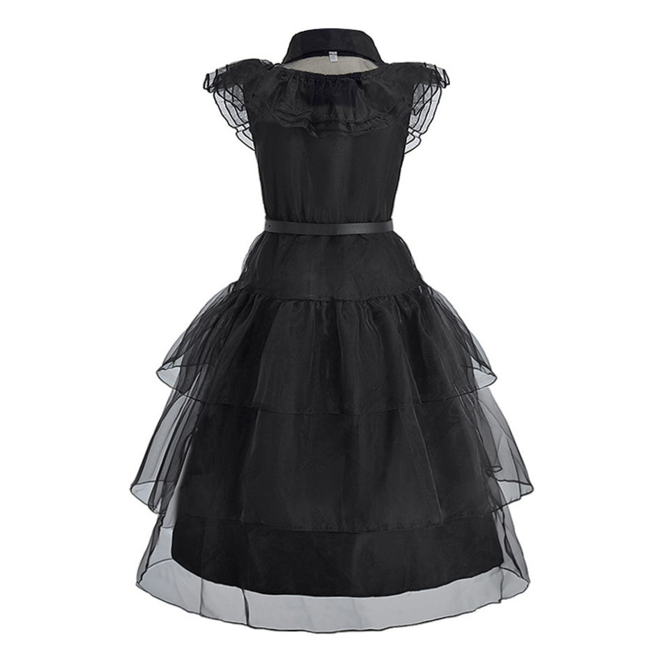 Girl Costume Kids Cosplay Blac - Summer Clothing Layering のレビューと価格