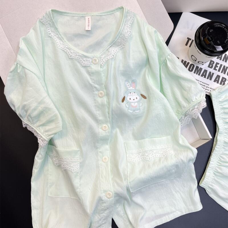 Short-Sleeved Shorts Two-Piece - Summer Clothes のレビューと価格