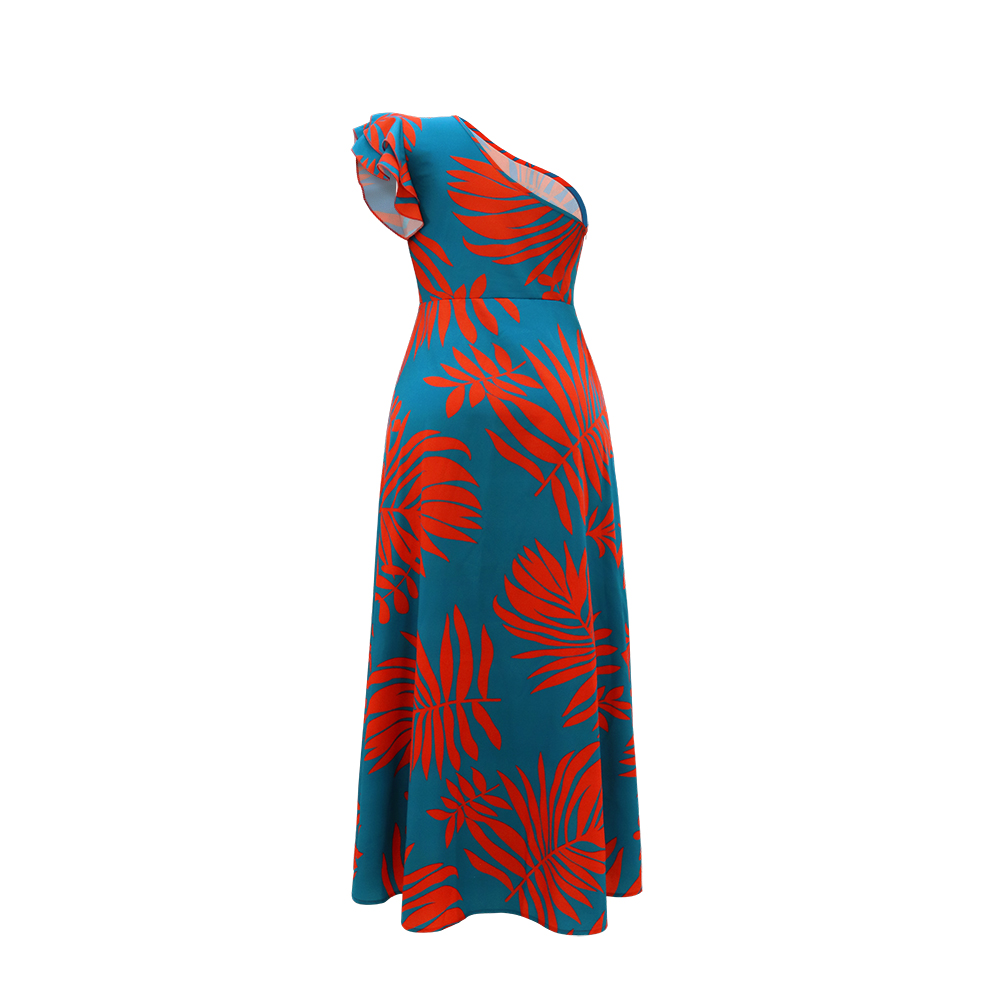 One Shoulder Tropical Print Ma - Zara Summer Clothing For Women のレビューと価格