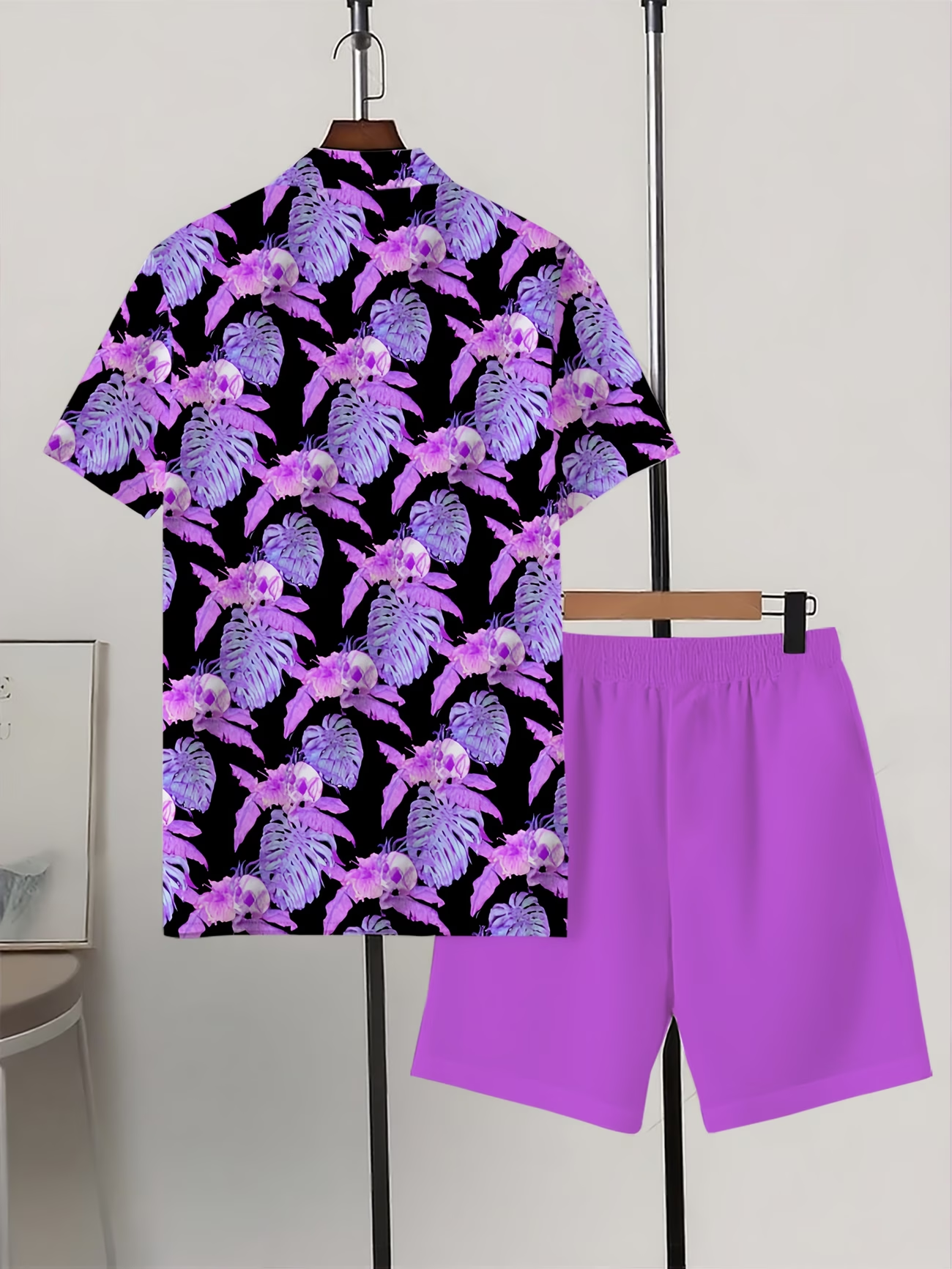 2026 New Men's 2 Piece Outfit  - Beach Shirt Hawaiian のレビューと価格