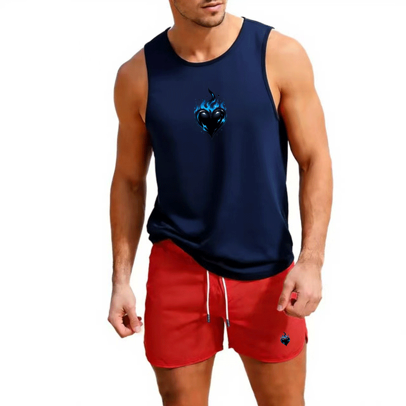 Fitness loose men tank top  sl - Summer Clothes のレビューと価格