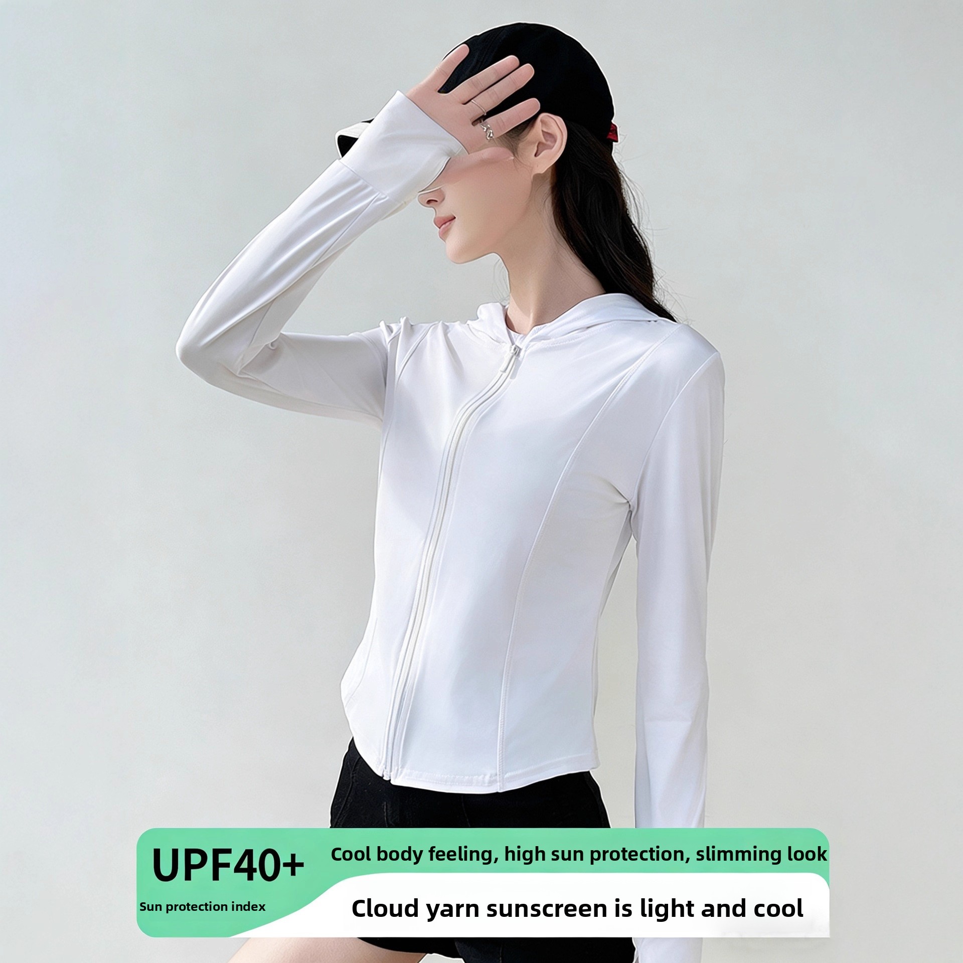 Hooded Women's Sun Protection  - Summer Uv Clothing のレビューと価格