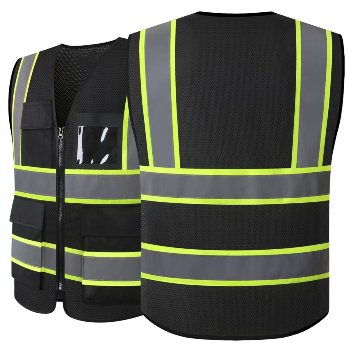 Summer Unisex Mesh Vest with P - Summer Hi Vis Clothing のレビューと価格
