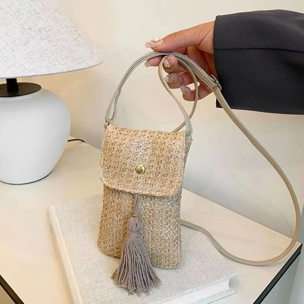 Fashion Weaving Straw Woven Ha - Beach Bag Straw のレビューと価格