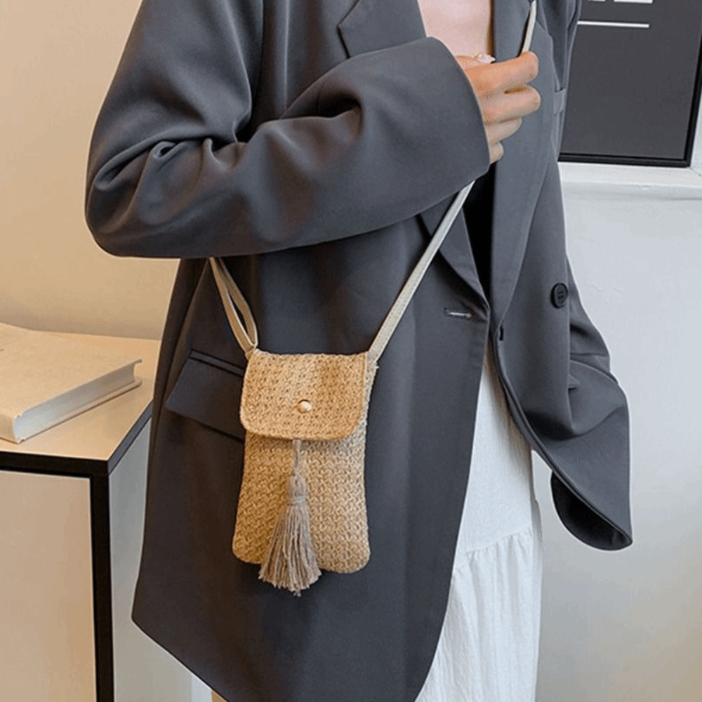Fashion Weaving Straw Woven Ha - Beach Bag Straw のレビューと価格