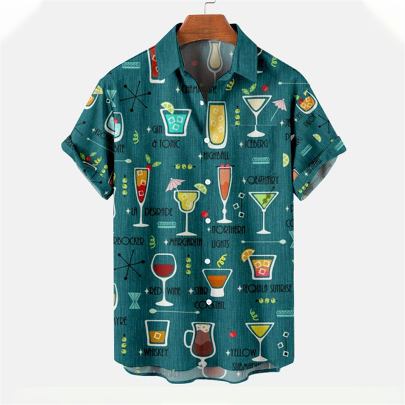 Hawaiian Casual Floral Shirt M - Summer Clothing Recommendations のレビューと価格