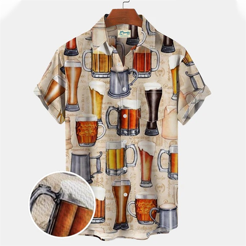 Hawaiian Casual Floral Shirt M - Summer Clothing Recommendations のレビューと価格