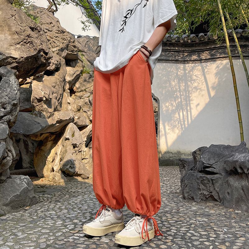 Thin Summer Loose Male Cropped - Summer Clothing Cheap のレビューと価格