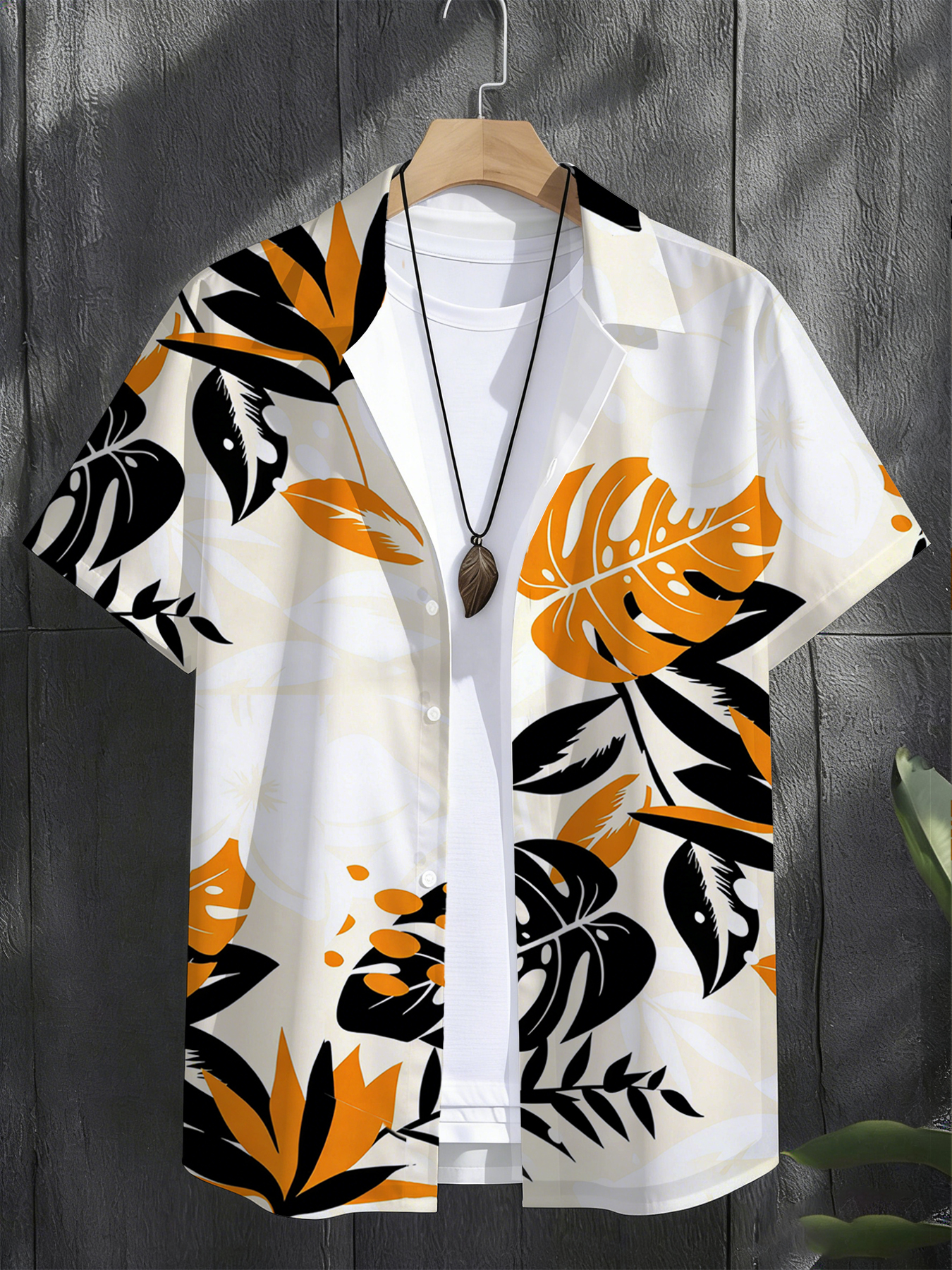 Summer Men's Casual Hawaiian S - Beach Shirt Hawaiian のレビューと価格