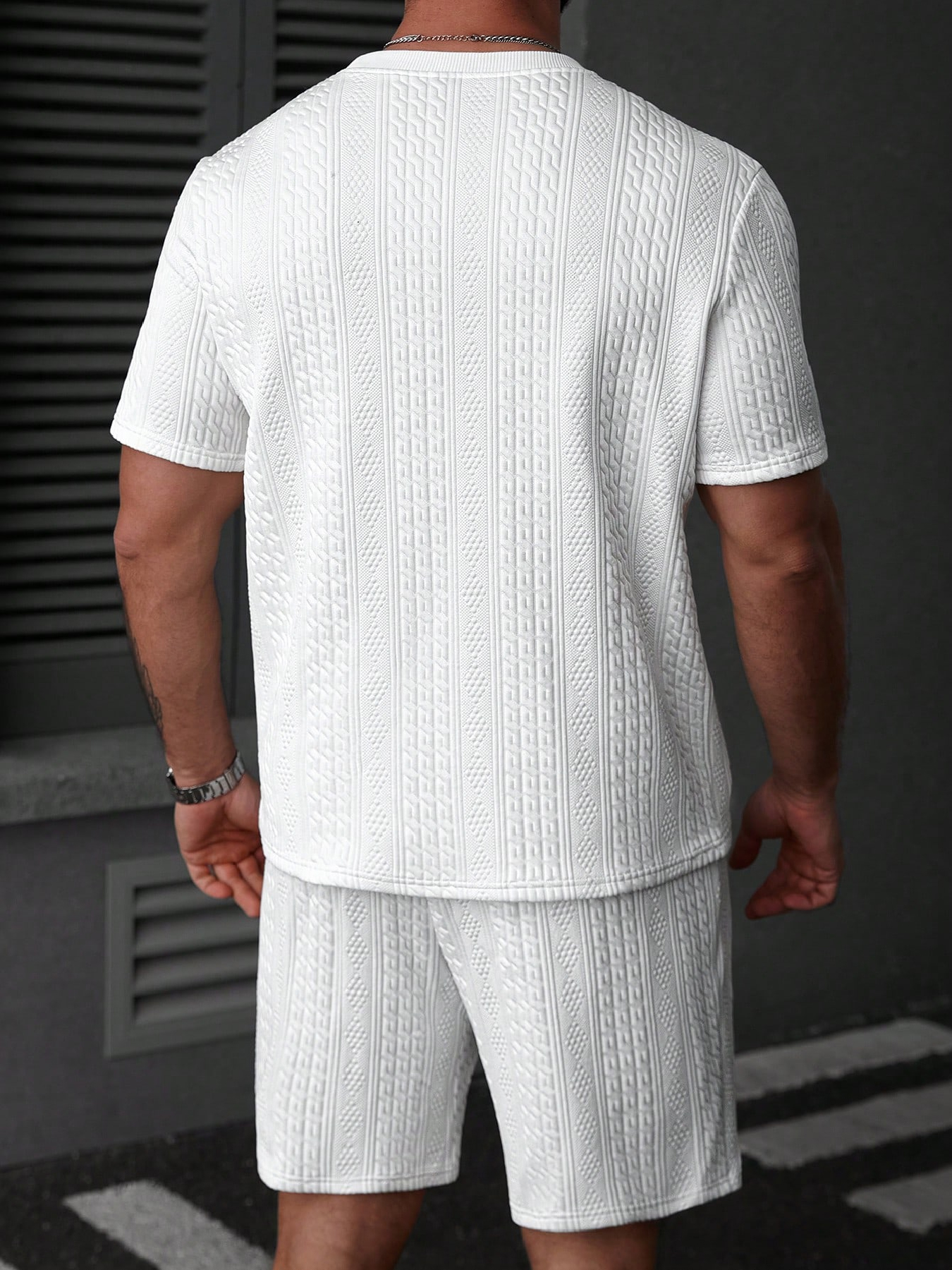 Casual men's polo shirt set, s - Summer Clothing Beach のレビューと価格