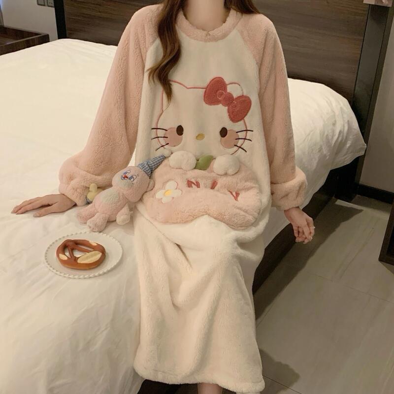 Winter Nightgown Hello Kitty W - Summer Clothes のレビューと価格