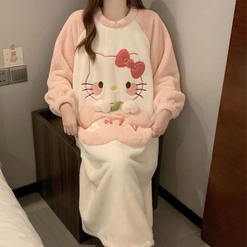 Winter Nightgown Hello Kitty W - Summer Clothes のレビューと価格