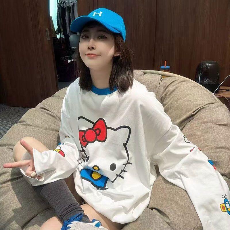 Long-Sleeved Hello Kitty Summe - Summer Clothing For Women のレビューと価格
