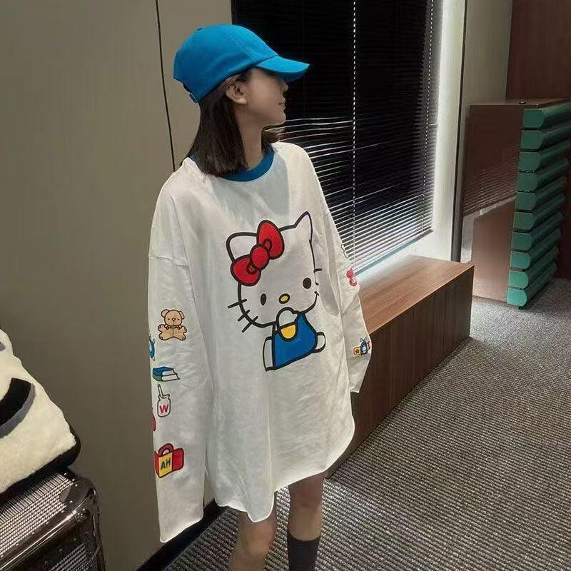Long-Sleeved Hello Kitty Summe - Summer Clothing For Women のレビューと価格