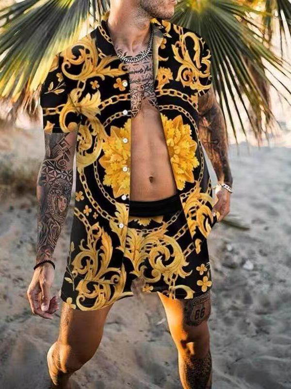 Summer Men's Casual Loose Shor - Summer Clothing Beach のレビューと価格