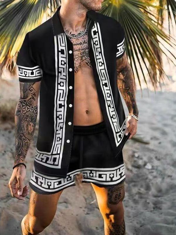 Summer Men's Casual Loose Shor - Summer Clothing Beach のレビューと価格