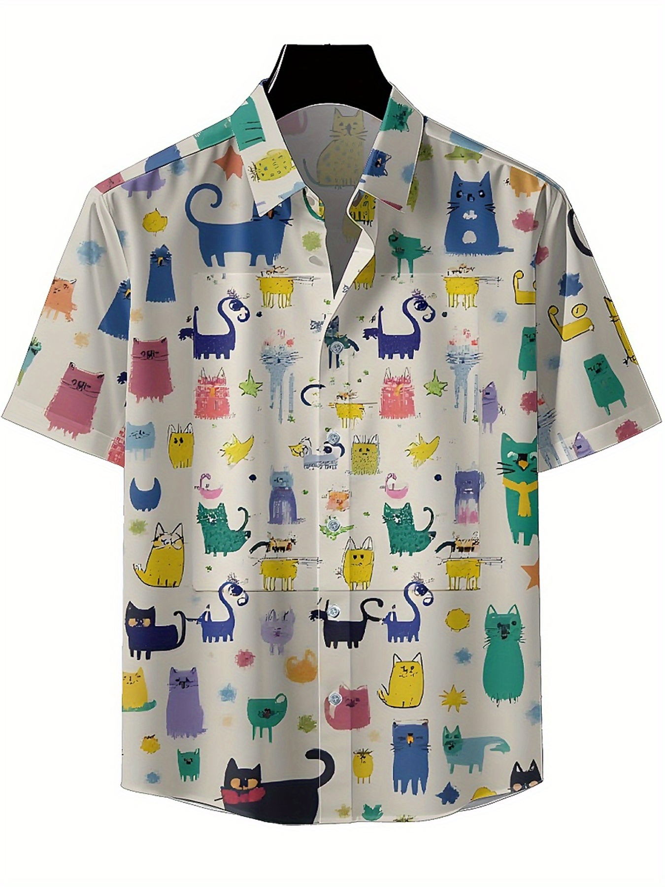 Men's Plus Size Hawaiian Shirt - Beach Shirt Hawaiian のレビューと価格