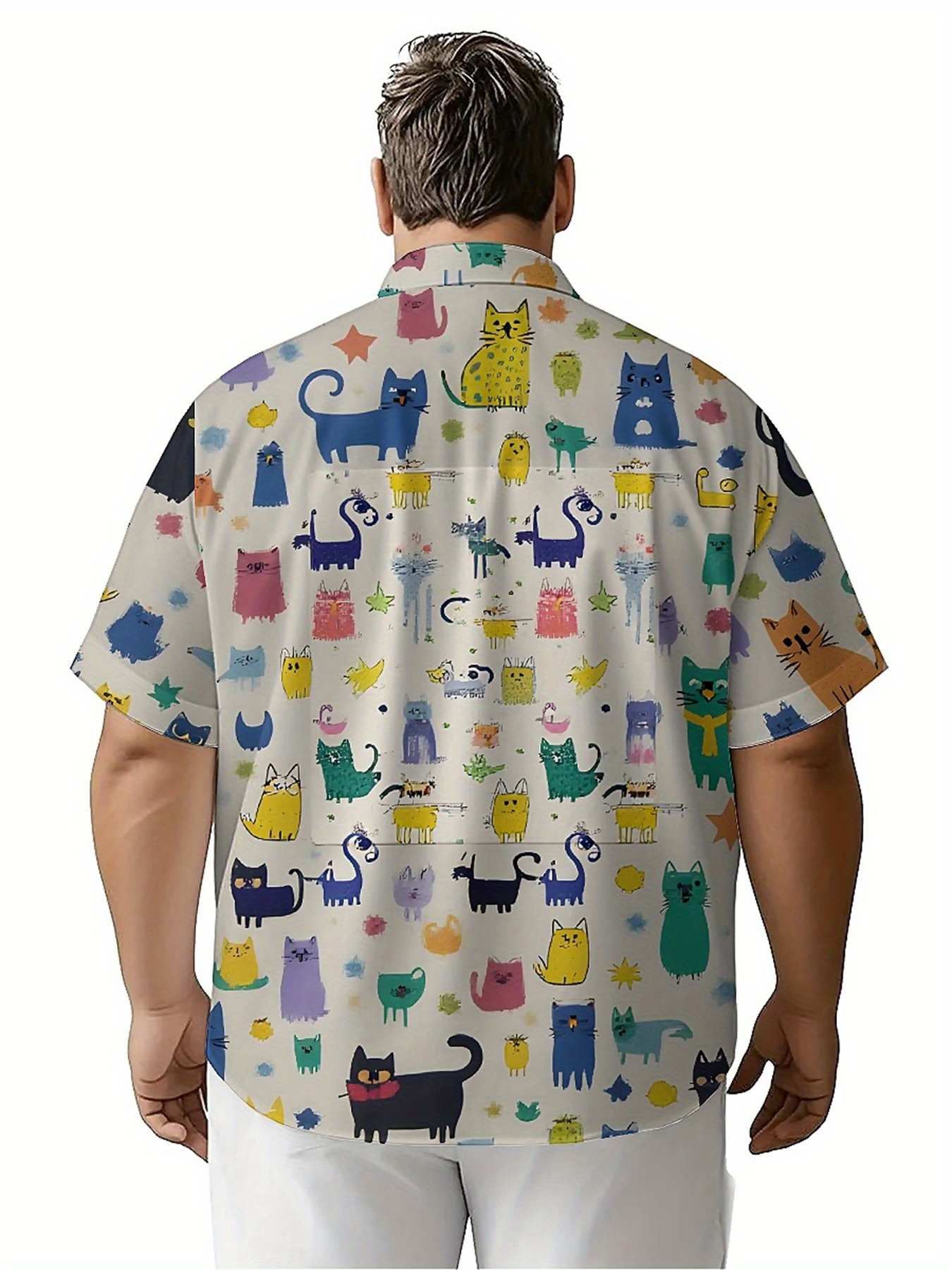 Men's Plus Size Hawaiian Shirt - Beach Shirt Hawaiian のレビューと価格