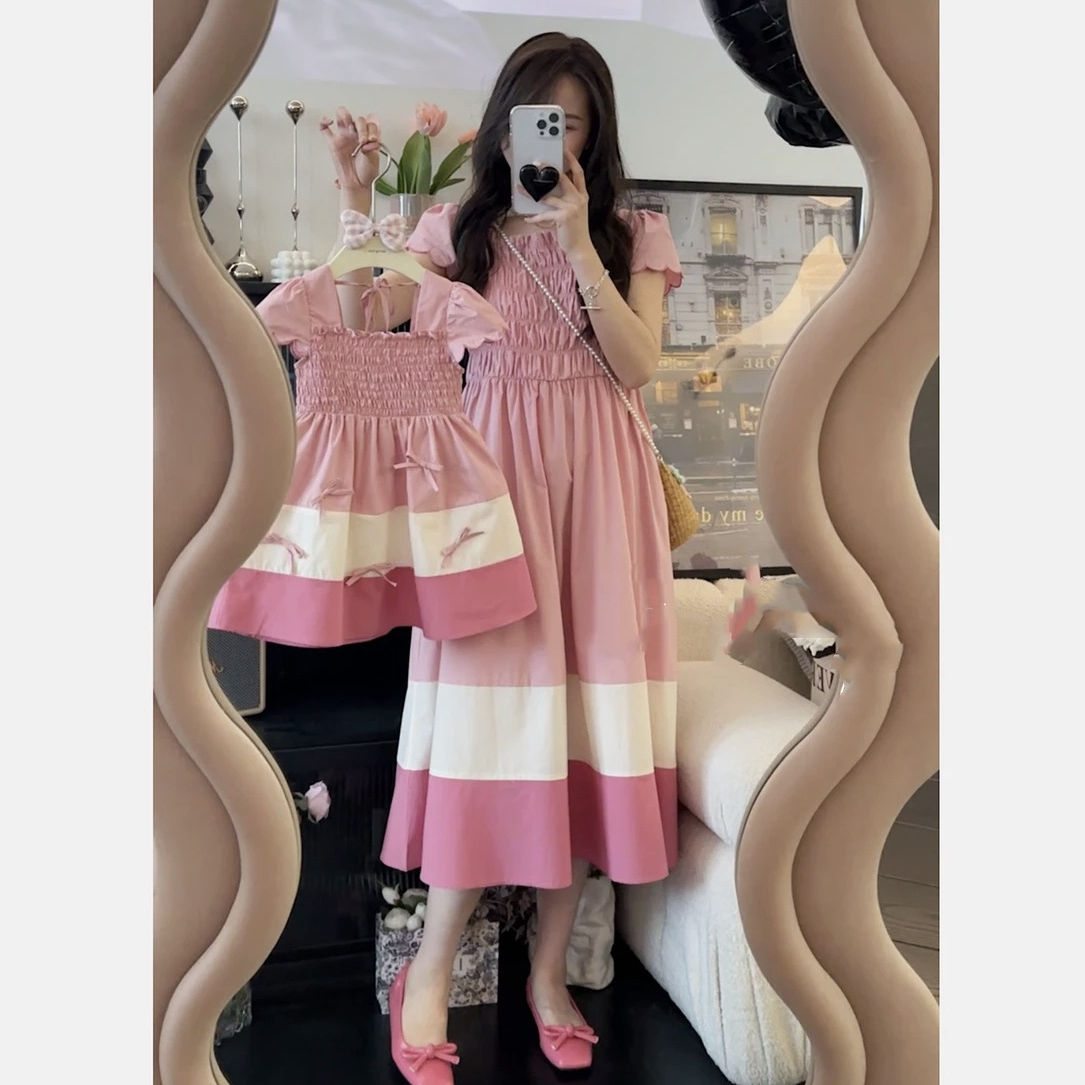 2024 Summer Mom and Daughter M - Summer Holiday Clothing Women のレビューと価格