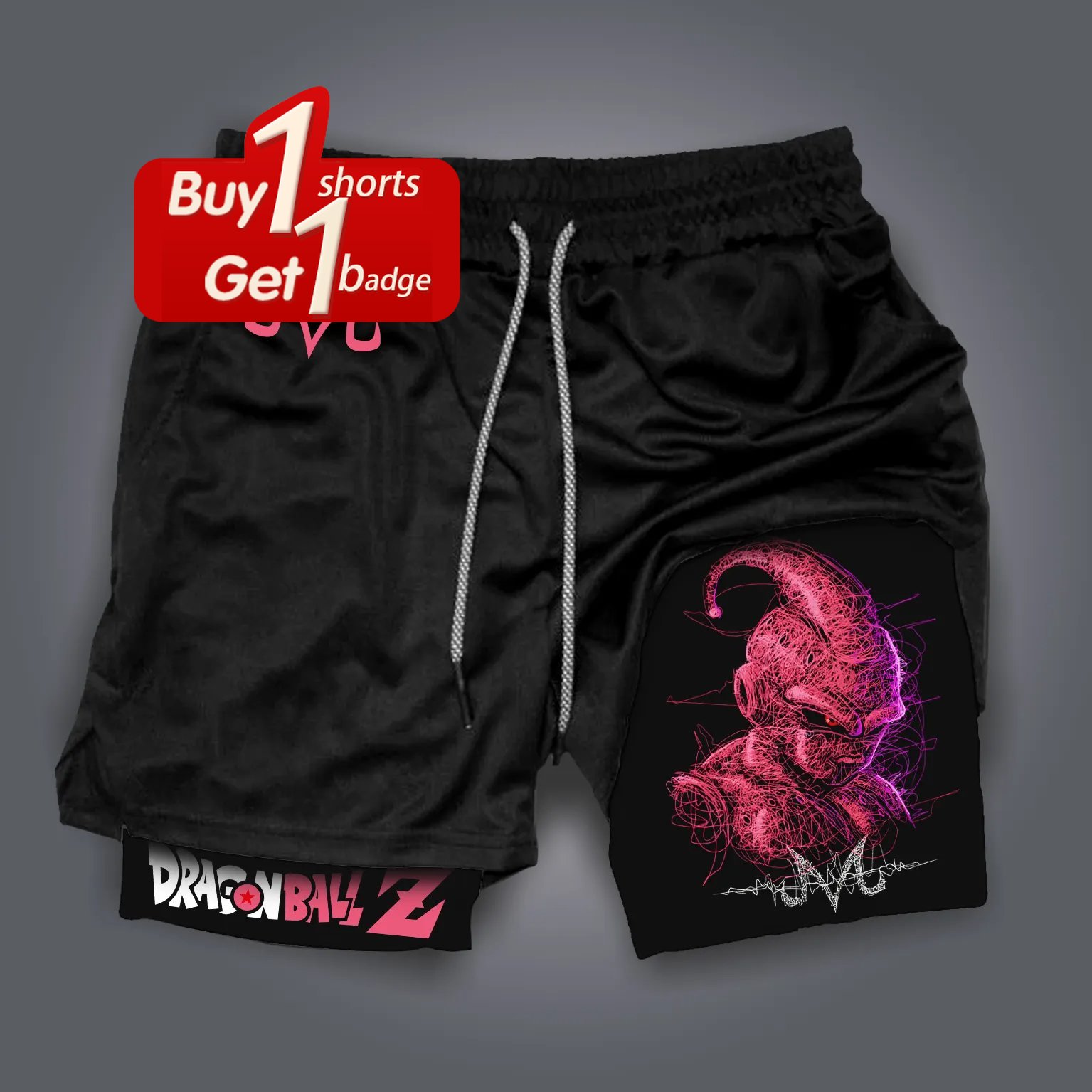 Summer Y2k Men's Shorts Anime  - Summer Clothing Layering のレビューと価格