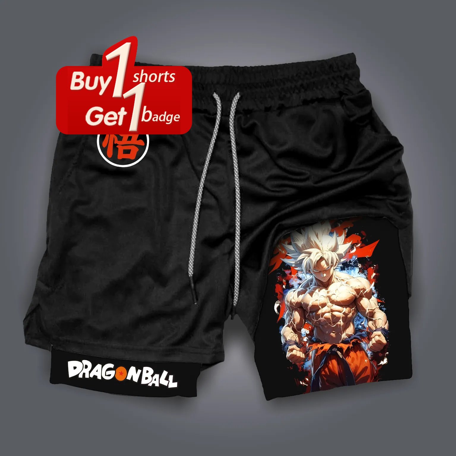 Summer Y2k Men's Shorts Anime  - Summer Clothing Layering のレビューと価格