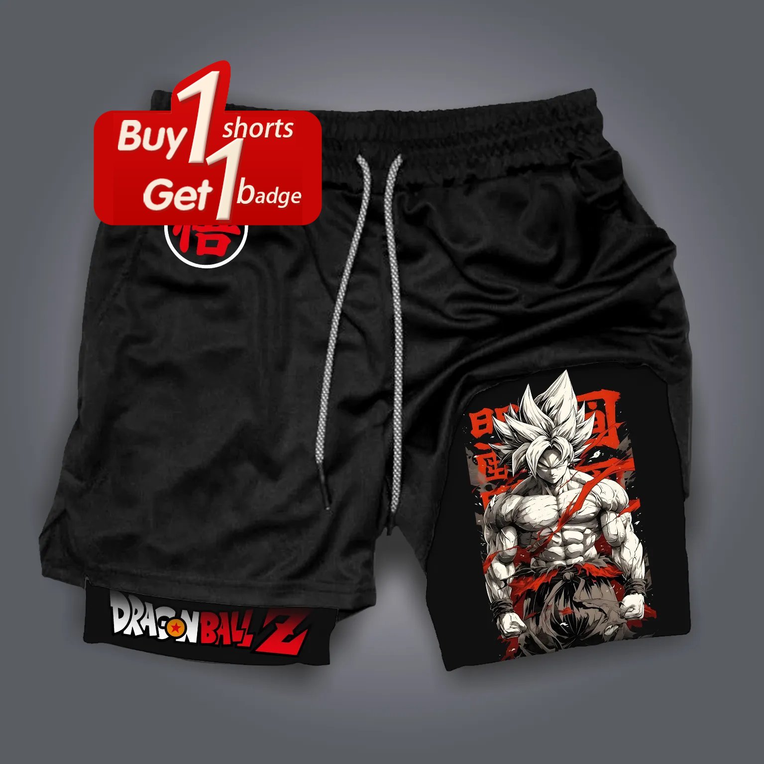 Summer Y2k Men's Shorts Anime  - Summer Clothing Layering のレビューと価格