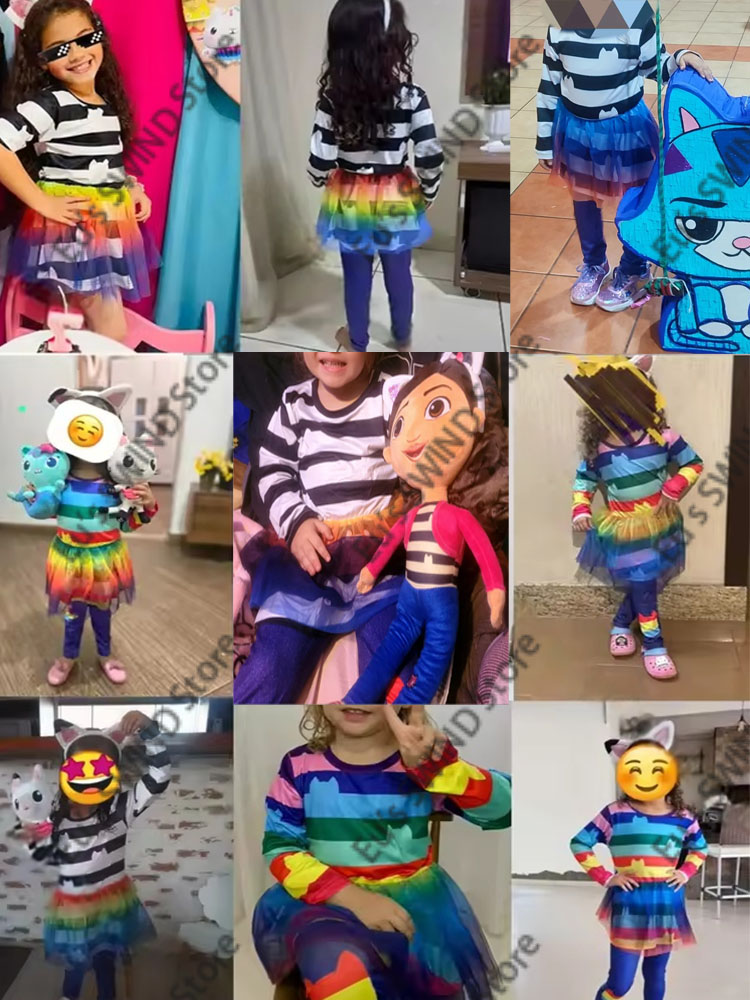 2026 cartoon Black White Strip - Summer Clothing For Teen Girls のレビューと価格