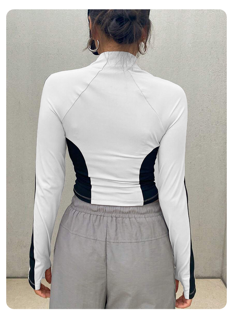 Yoga Clothes Stand Up Collar J - Summer Clothes のレビューと価格